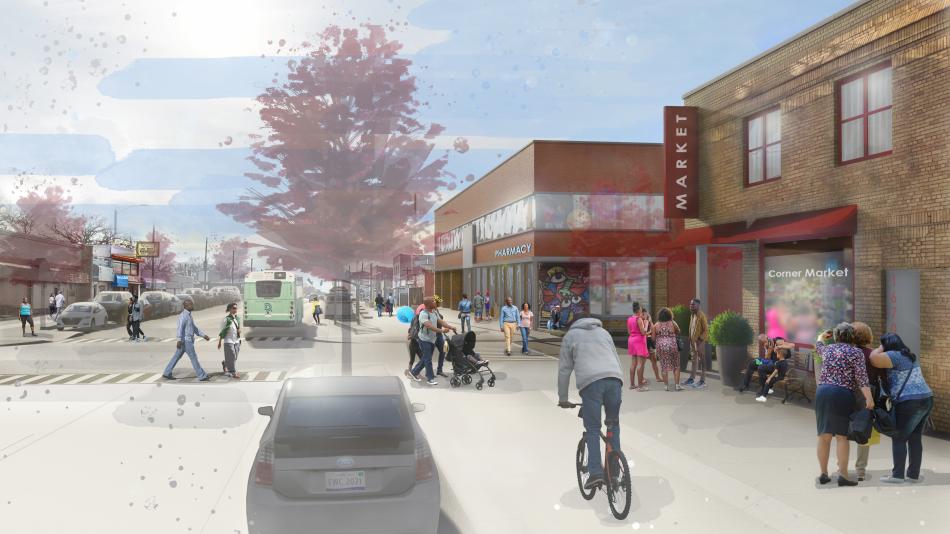 Plans for East Warren neighborhood improvements include streetscapes ...