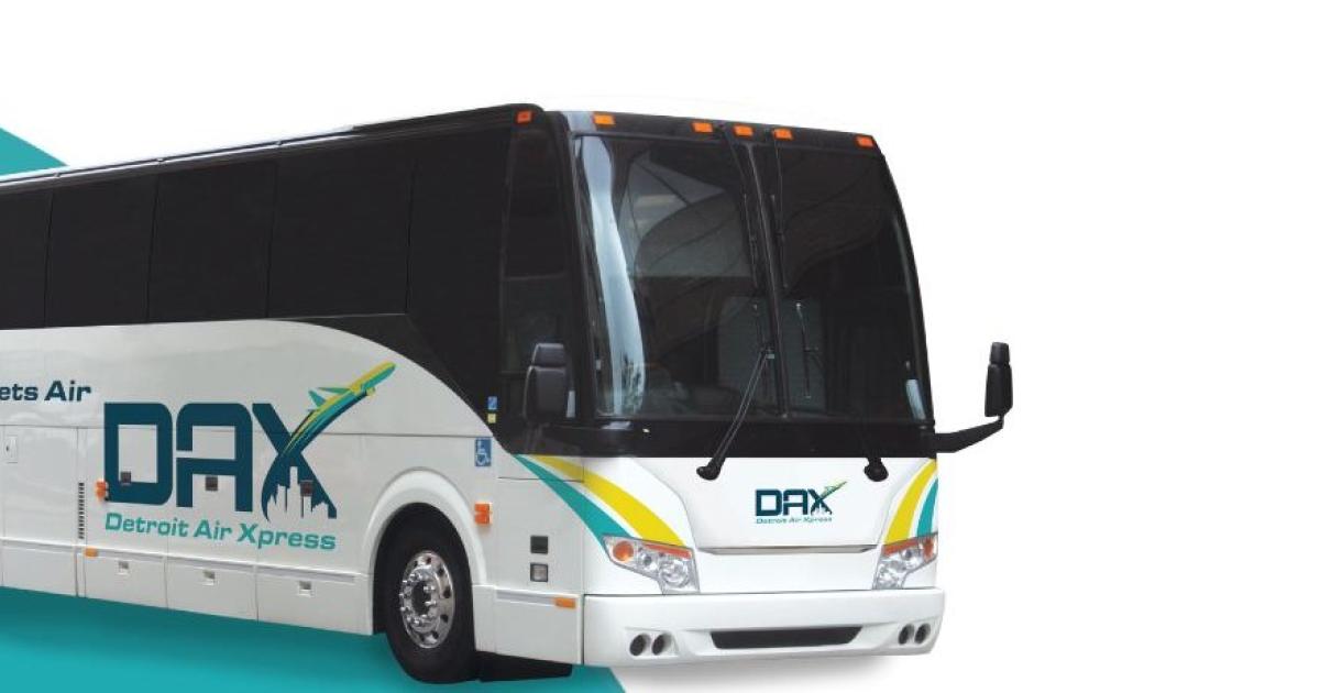 New airport bus service starts later this month Urbanize Detroit