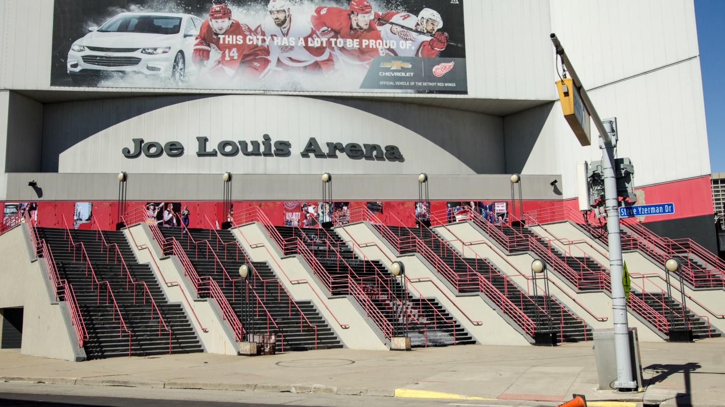Sterling Group looks to secure development rights for Joe Louis Arena site  in Detroit - Curbed Detroit